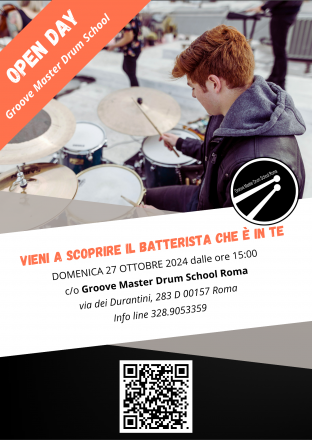 Vine a scoprire il baterista che è in te